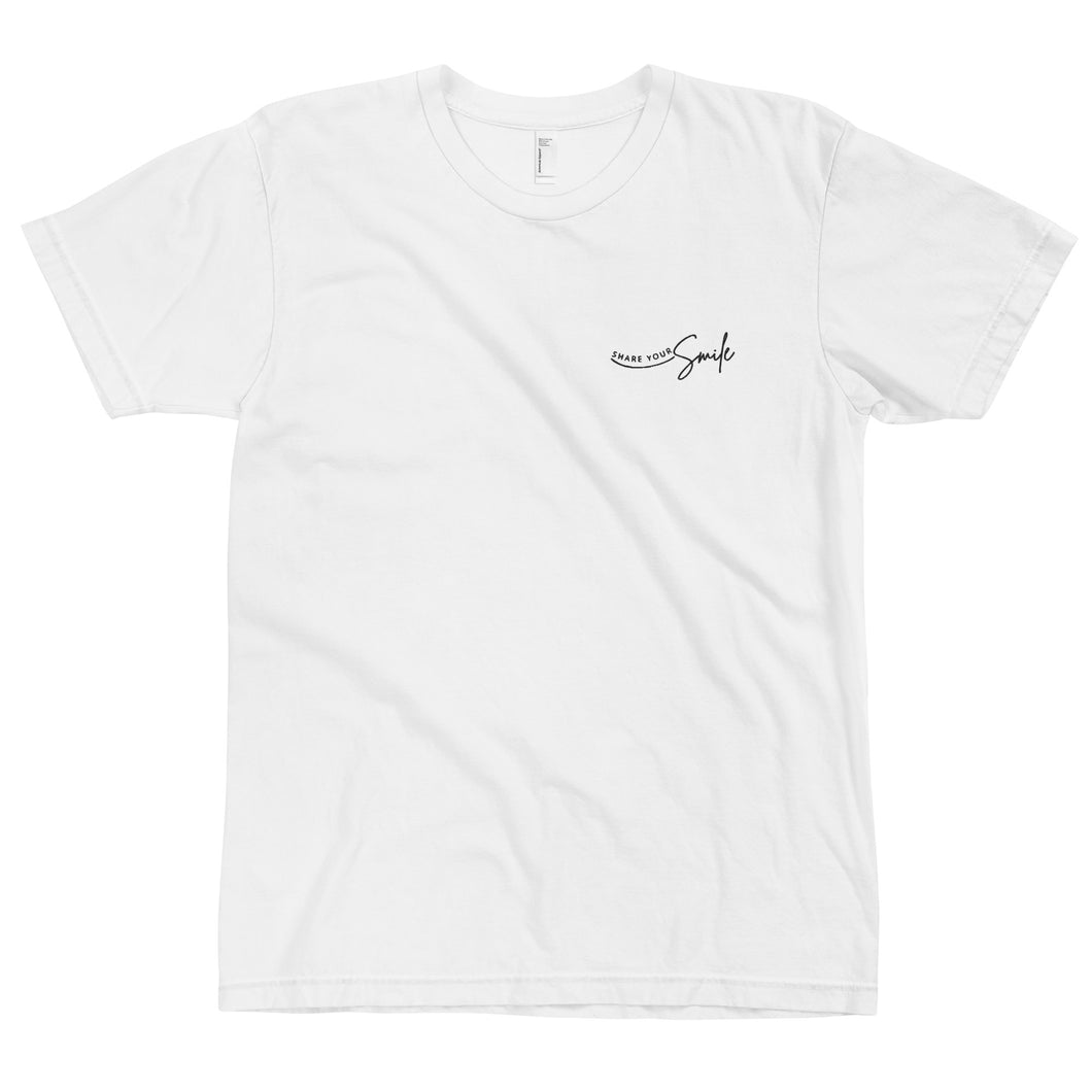 Share Your Smile - Unisex T-Shirt (Embroidered)