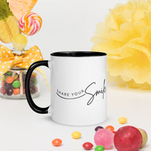 Load image into Gallery viewer, Share Your Smile - Mug with Color Inside
